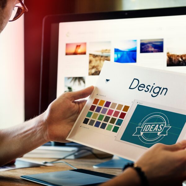Design Be Creative Inspiration Logo Concept